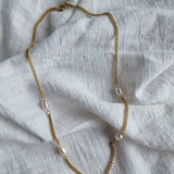 Freshwater Pearl Gold Chain image 1