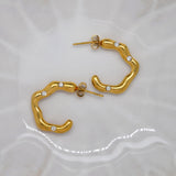 Elle Stainless Steel Earrings image 0