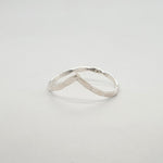 Textured Wishbone Ring image 0