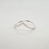 Textured Wishbone Ring image 0
