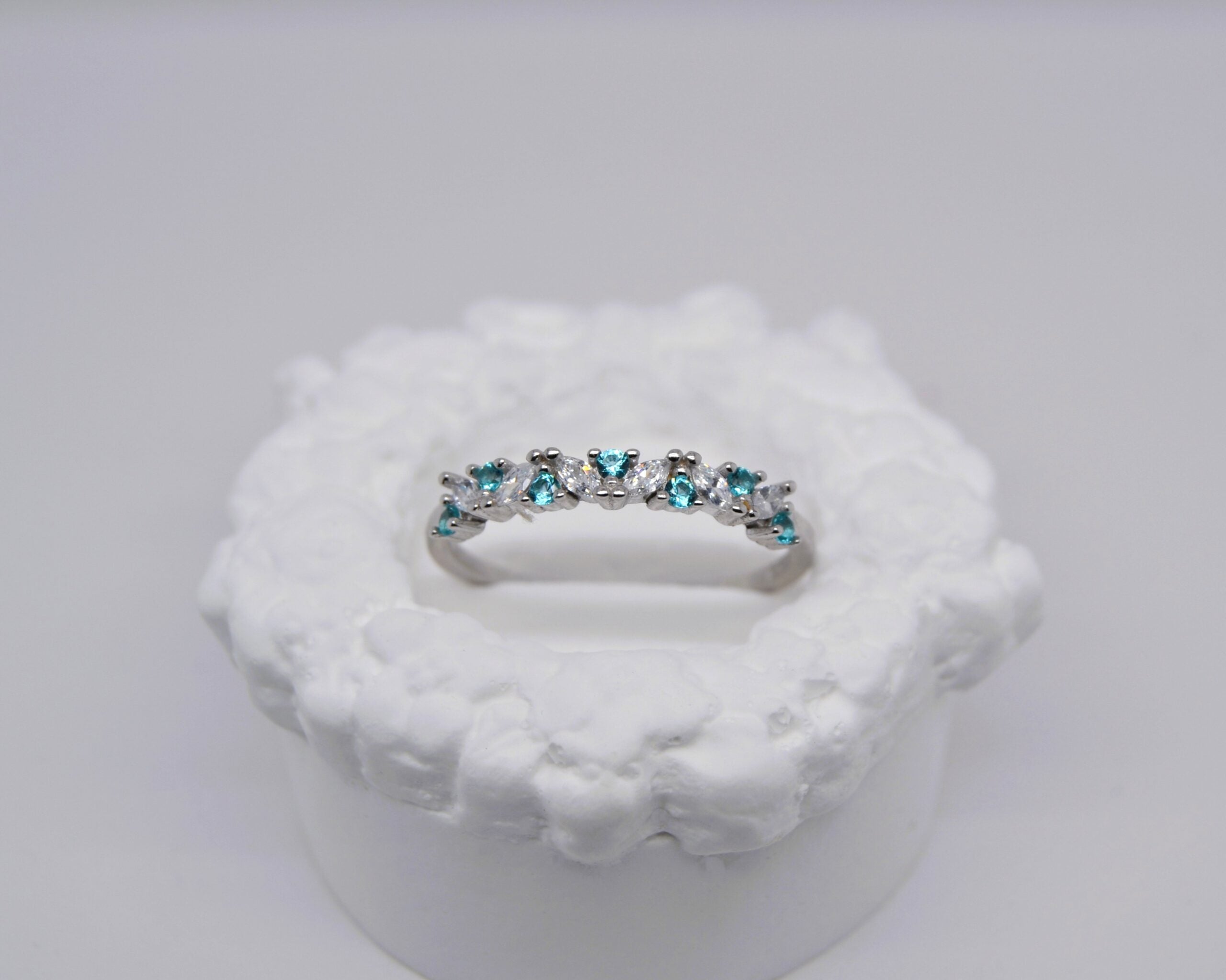 Aqua Abigail Ring image 0