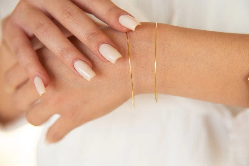 The Dainty Gold Bracelet image 1