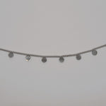 Silver Stainless Steel Disk Necklace image 0