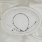 Natural Stone Adjustable Bracelet - Iolite image