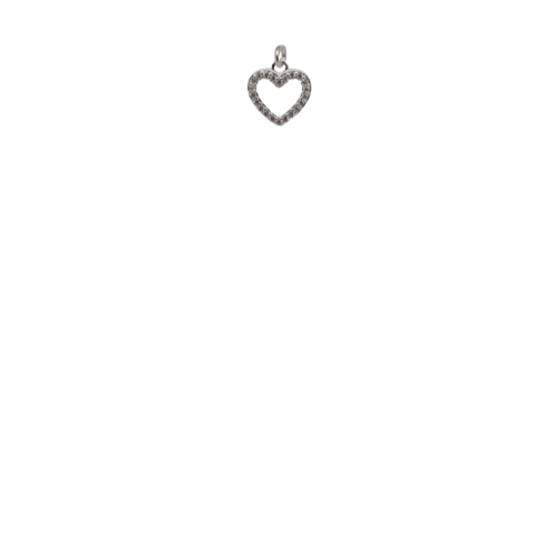 Clear Bling Heart image 0