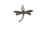 Silver Dragonfly Charm image 0