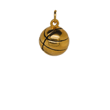 Gold Sport Ball Charm image 0