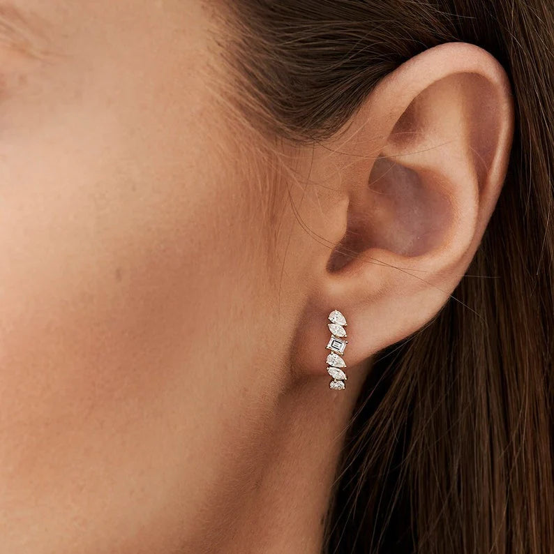 The Diamond Mix Earrings image 0