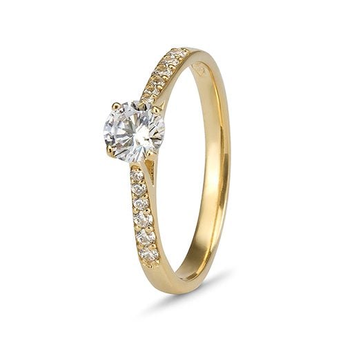 Isabella Gold Engagement Ring image 0