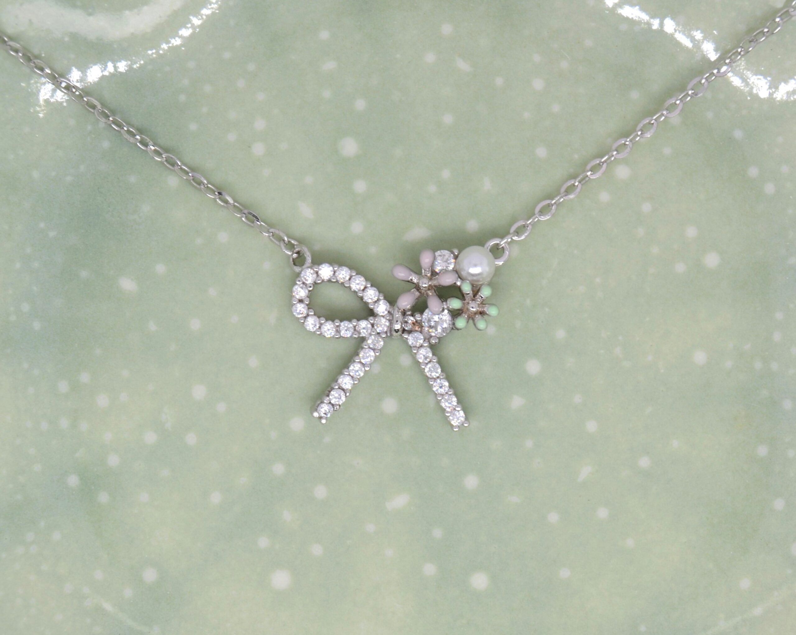 Vivi Bow Necklace image 0