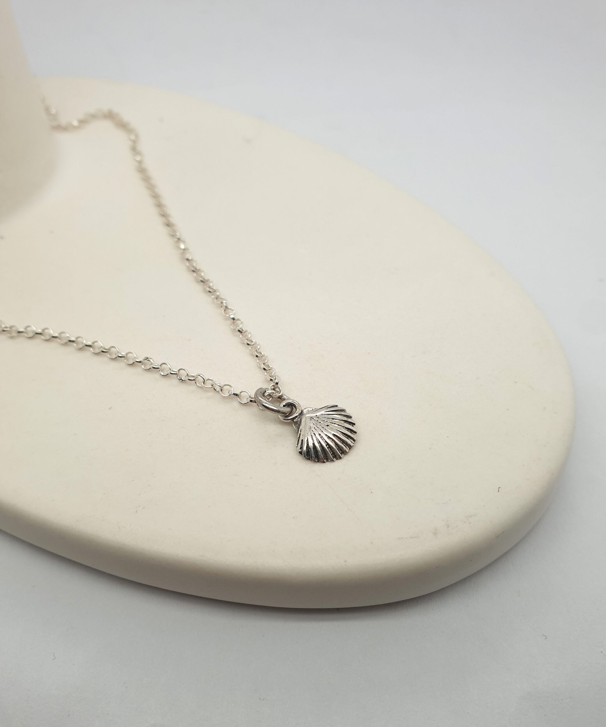 Sterling Silver Shell Necklace image 0