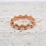 Gold Bubble Rings image 1