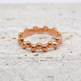 Gold Bubble Rings image 1