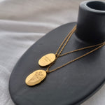 Birth Month and Flower Necklace - September image