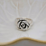 Rose Silver Ring image 0