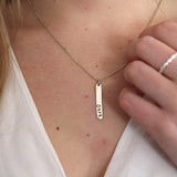 Vertical Name Necklace image 0