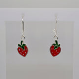 Strawberry Hanging Earrings image 1