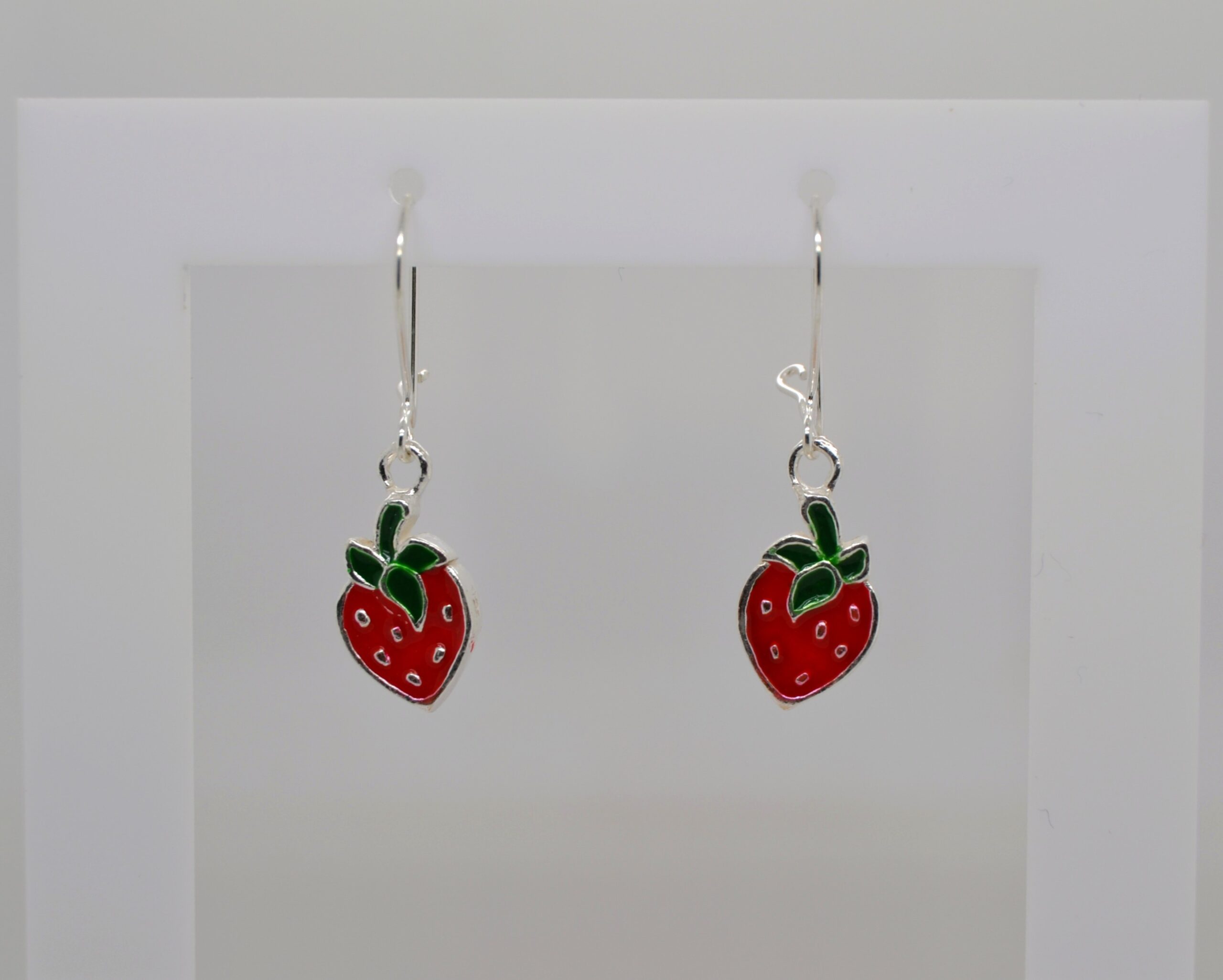 Strawberry Hanging Earrings image 1