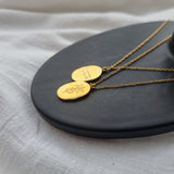 Birth Month and Flower Necklace - December image