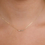 The Inspired Moissanite Necklace image 0