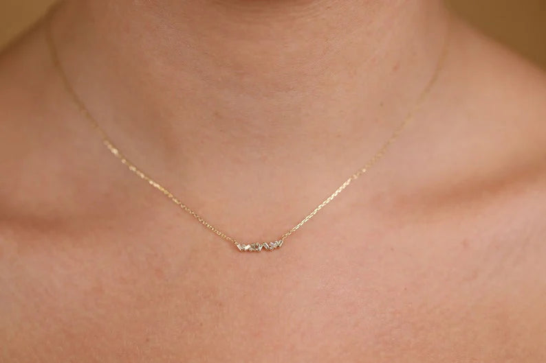 The Inspired Moissanite Necklace image 0