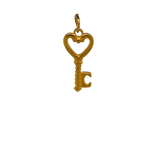 Gold Key Charm image 0