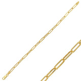 The Paper Clip Gold Bracelet image 2
