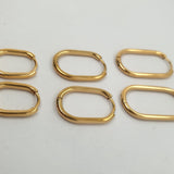 Oval Stainless Steel Huggies image 3