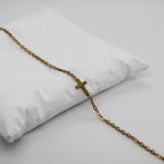 Gold Cross Bracelet image 0