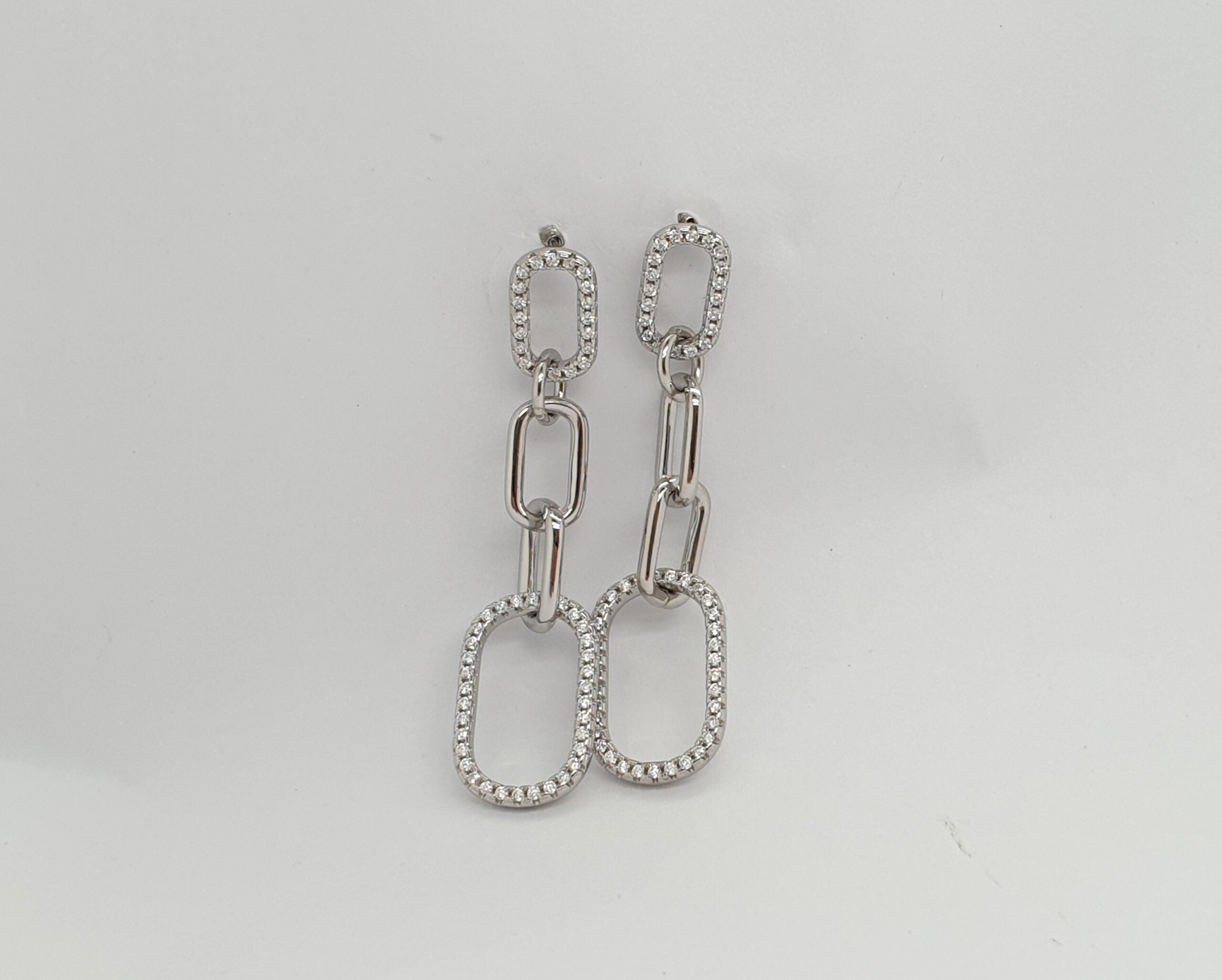 Oval Chain Link Earring image 0
