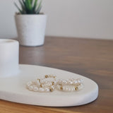 Pearl Semi-Stretch Ring image 0