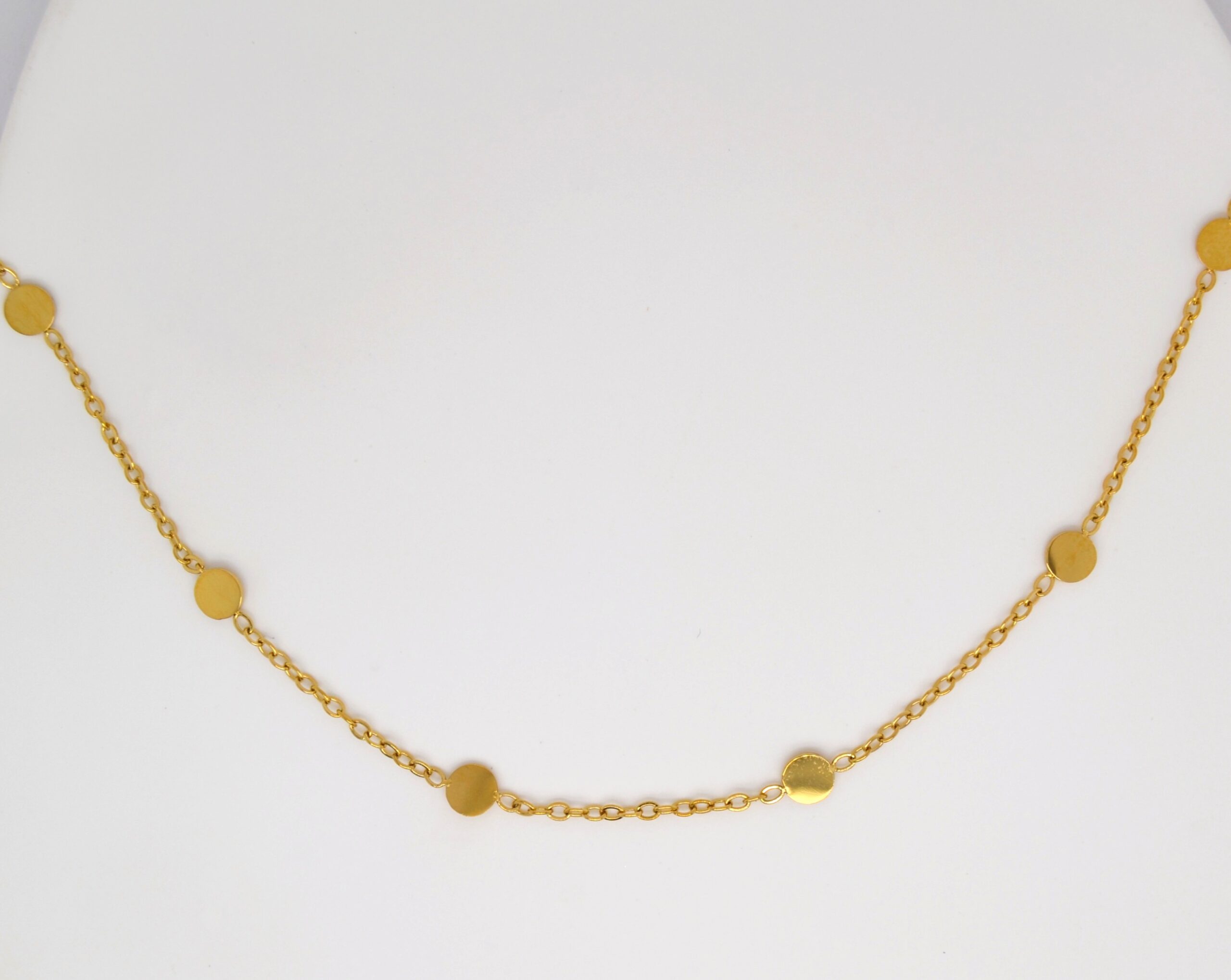 Round Spacer Necklace image 0