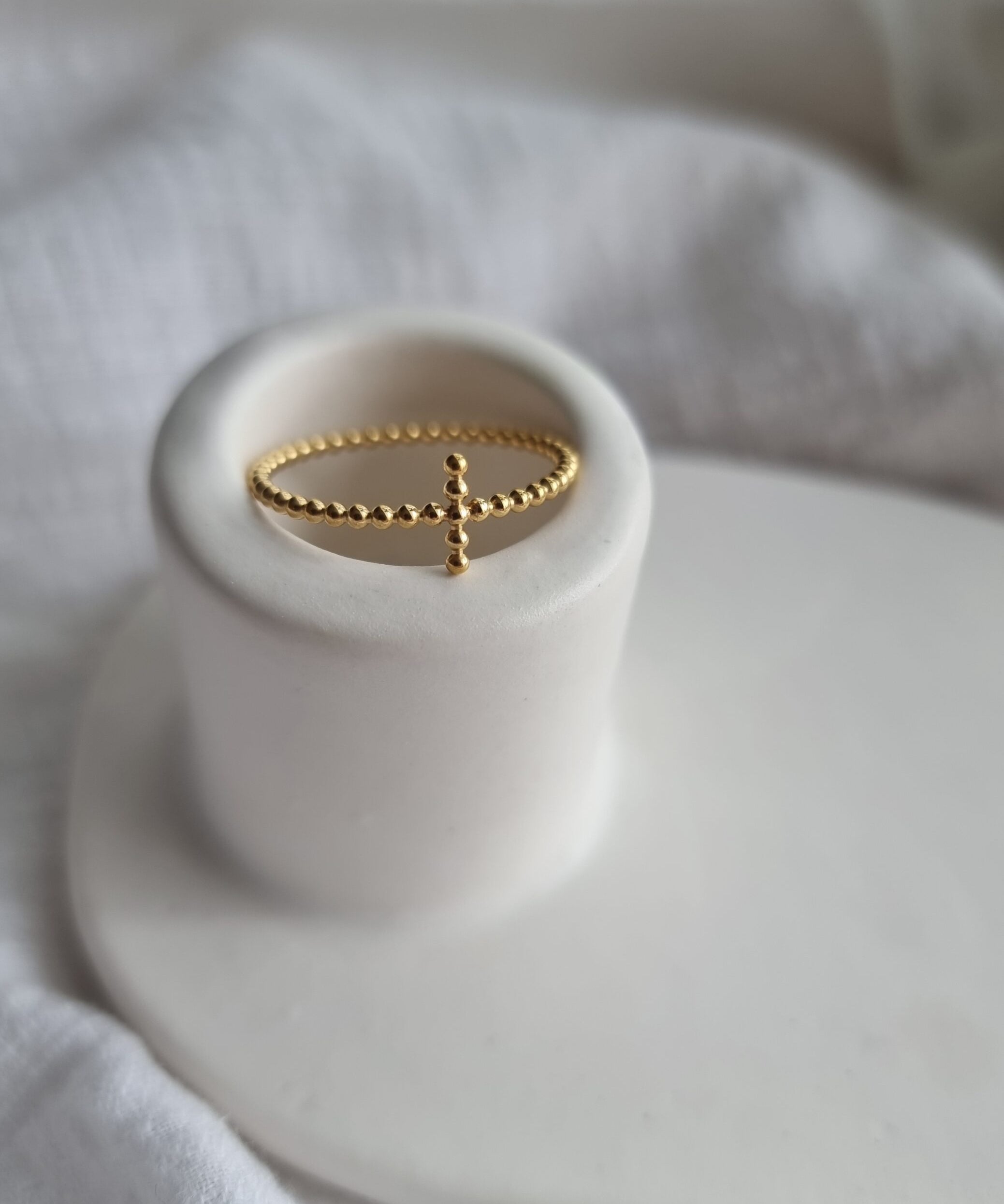 Waterproof Cross Ring image 0