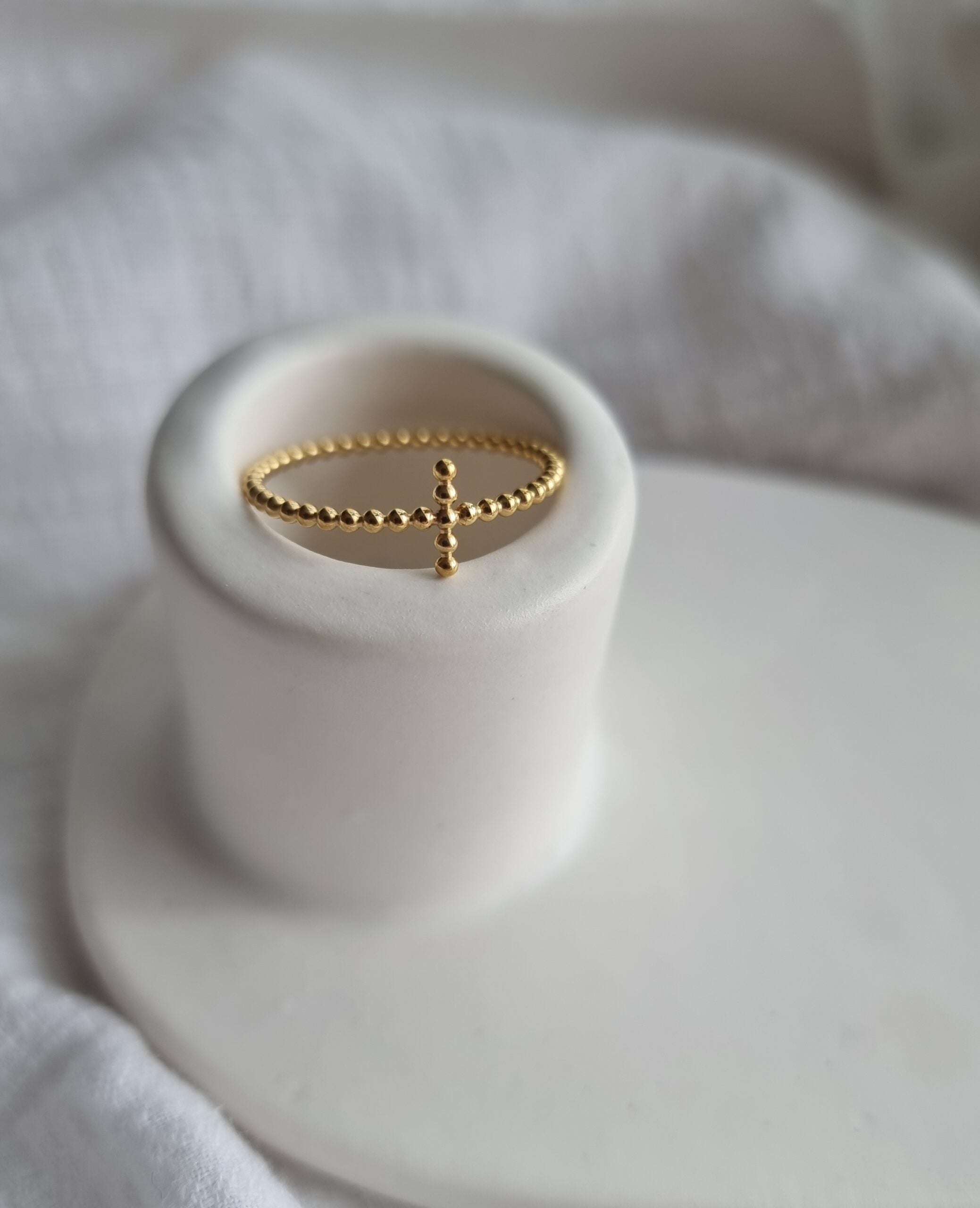 Waterproof Cross Ring image 0