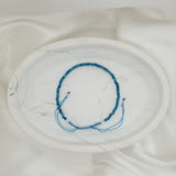 Natural Stone Adjustable Bracelet - Blue image