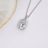 Audrey Silver Necklaces - Clear image