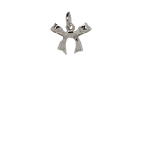 Silver Bow Charm image 0