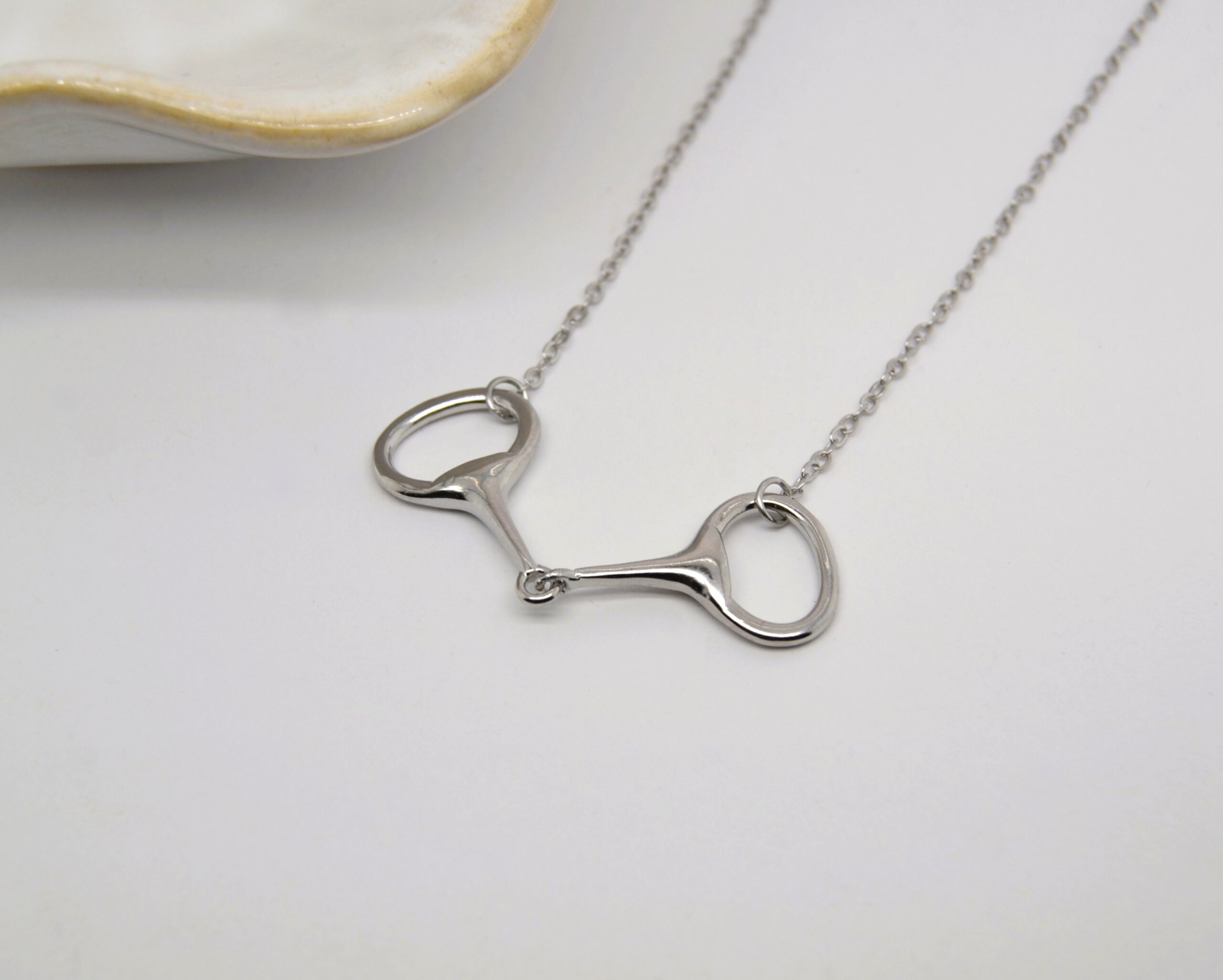Silver Bit Necklace image 0