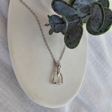 Single Stirrup Necklace image 0