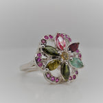 Flora Silver Ring image 1