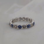 Round Evil-Eye Ring image 1