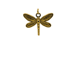Dragonfly Gold Charm image 0