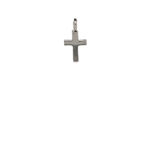 Silver Cross Charm image 0