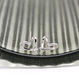 Cut-out Heart Silver Studs image 0
