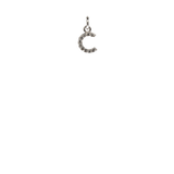 Cut-out Bling Initial C image 0