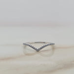 Wishbone Ring Sterling Silver image 0