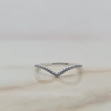 Wishbone Ring Sterling Silver image 0
