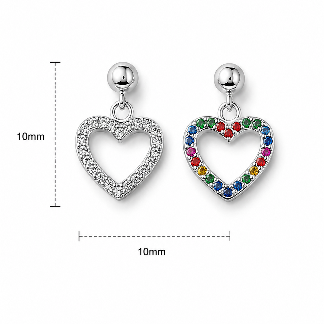 Bling Heart Charm