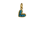 Blue Bling Heart