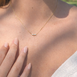 Gold Trinity necklace